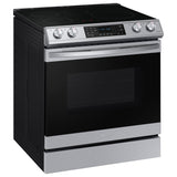 6.3 cu. ft. Smart Rapid Heat Induction Slide-in Range with Air Fry & Convection+ in Stainless Steel - (NE63B8611SS)