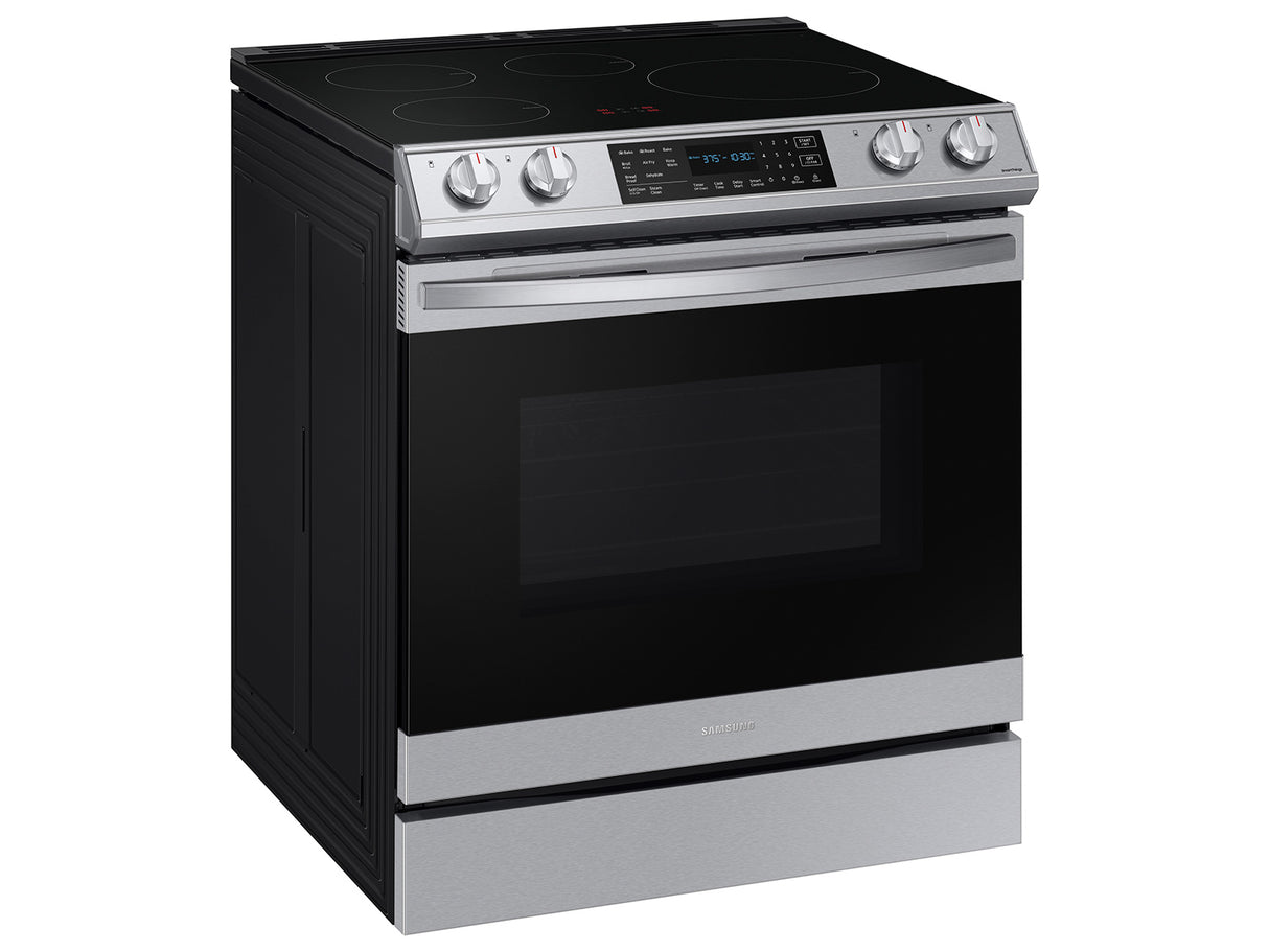 6.3 cu. ft. Smart Rapid Heat Induction Slide-in Range with Air Fry & Convection+ in Stainless Steel - (NE63B8611SS)