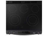 6.3 cu. ft. Smart Slide-in Electric Range in Black Stainless Steel - (NE63T8111SG)