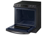 6.3 cu. ft. Smart Slide-in Electric Range in Black Stainless Steel - (NE63T8111SG)