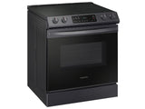 6.3 cu. ft. Smart Slide-in Electric Range in Black Stainless Steel - (NE63T8111SG)