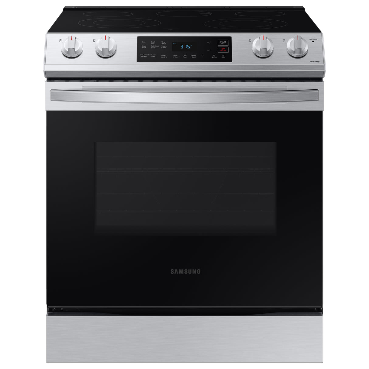 6.3 cu. ft. Smart Slide-in Electric Range in Stainless Steel - (NE63T8111SS)