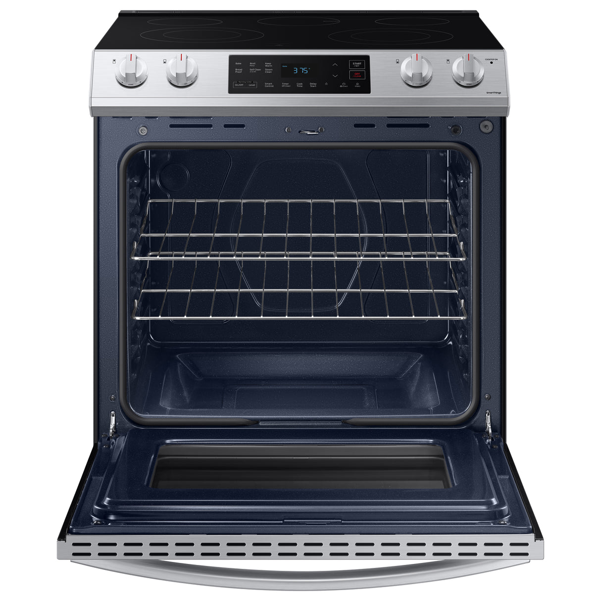 6.3 cu. ft. Smart Slide-in Electric Range in Stainless Steel - (NE63T8111SS)