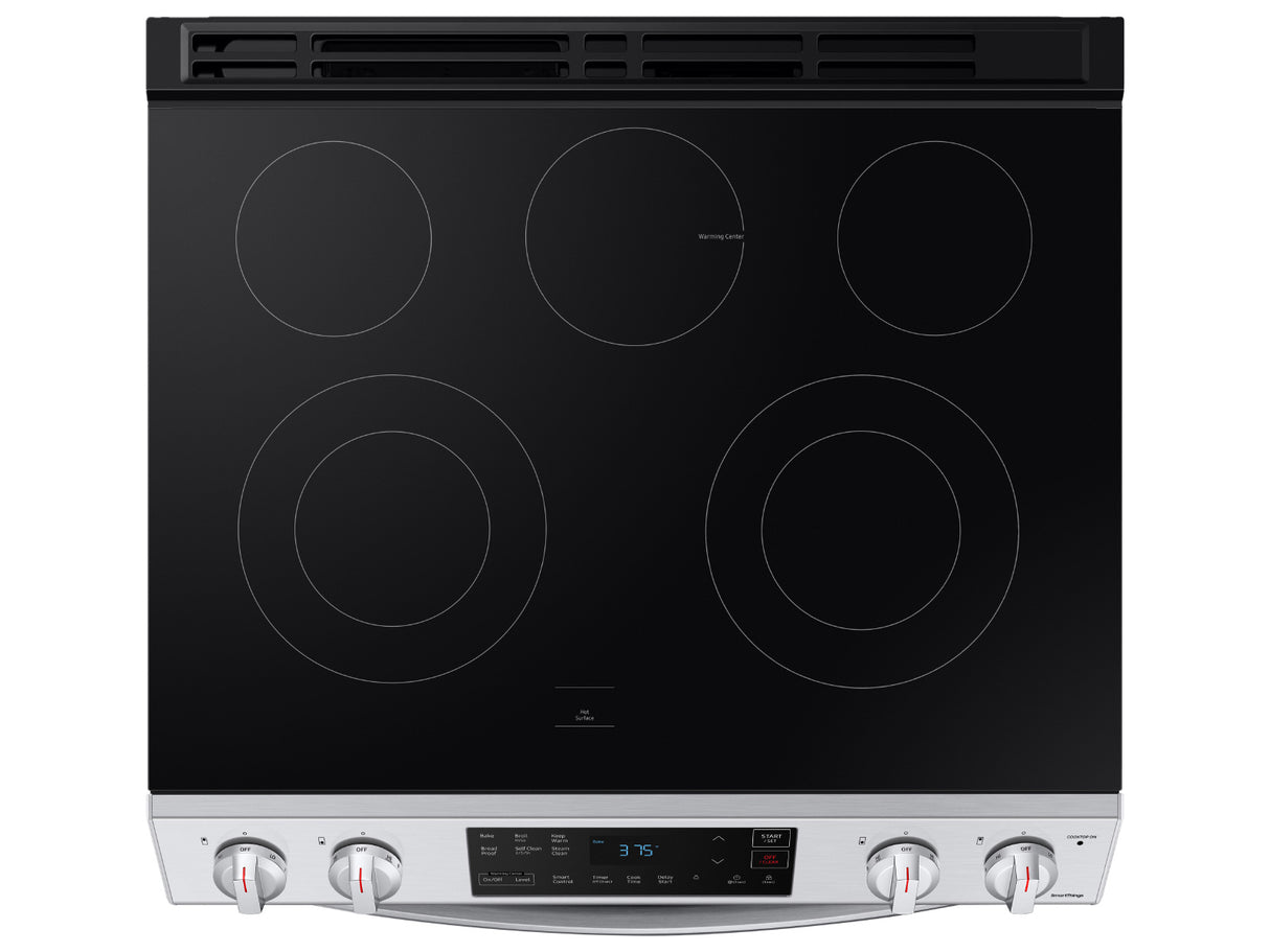 6.3 cu. ft. Smart Slide-in Electric Range in Stainless Steel - (NE63T8111SS)