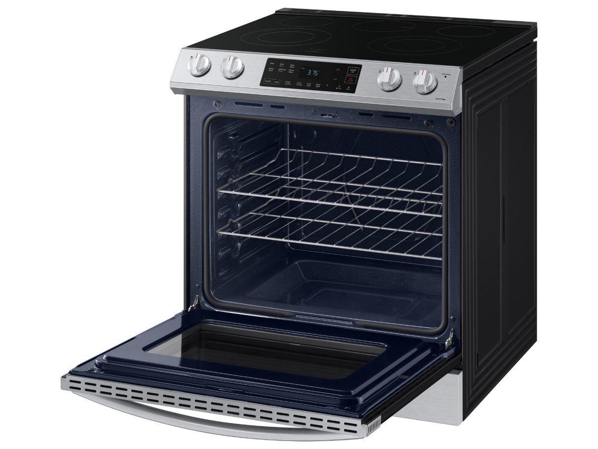 6.3 cu. ft. Smart Slide-in Electric Range in Stainless Steel - (NE63T8111SS)