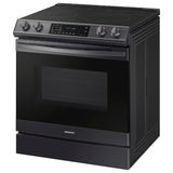 6.3 cu. ft. Smart Slide-in Electric Range with Air Fry in Black Stainless Steel - (NE63T8511SG)