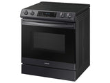 6.3 cu. ft. Smart Slide-in Electric Range with Air Fry in Black Stainless Steel - (NE63T8511SG)