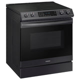 6.3 cu. ft. Smart Slide-in Electric Range with Air Fry in Black Stainless Steel - (NE63T8511SG)