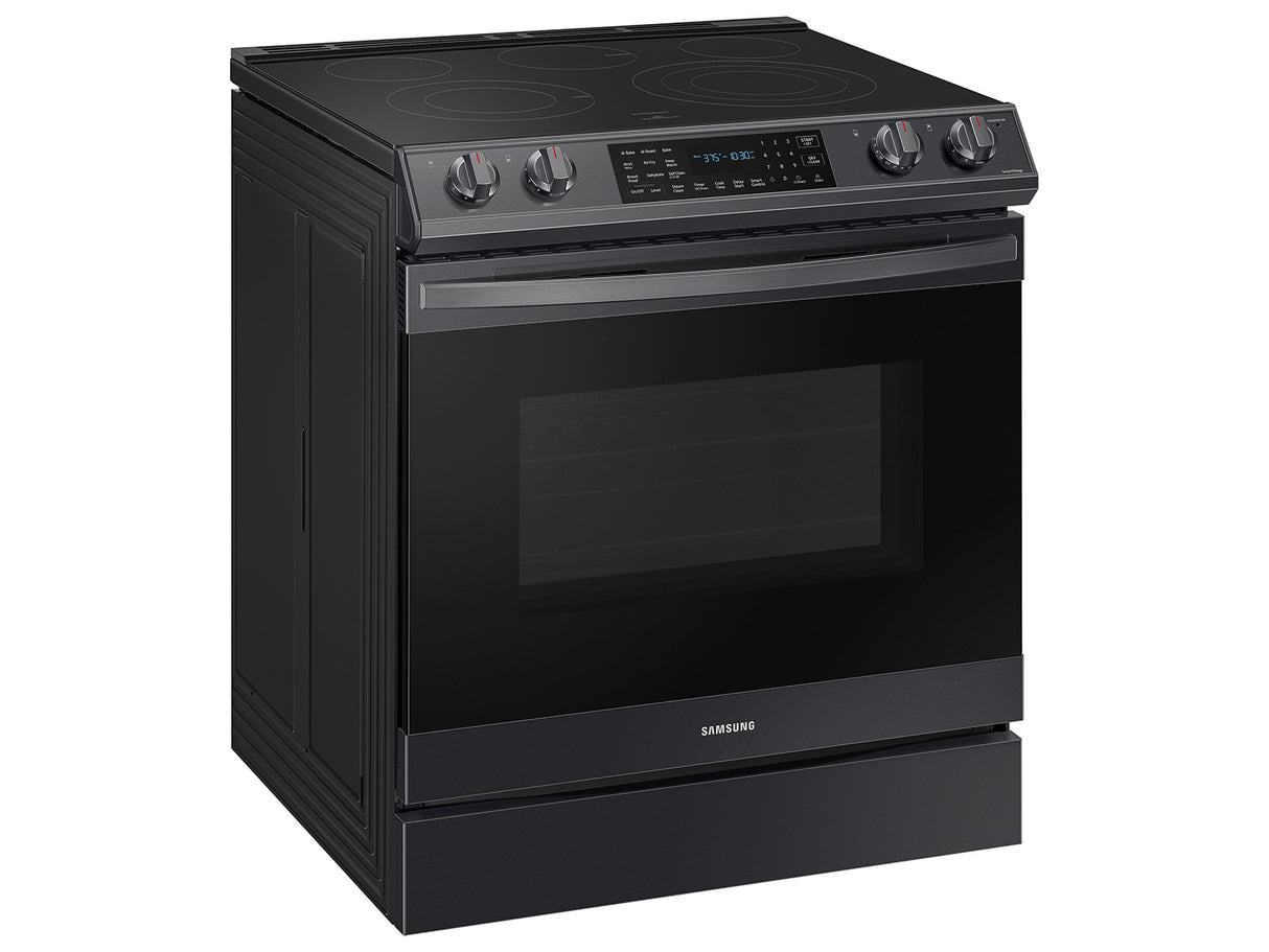 6.3 cu. ft. Smart Slide-in Electric Range with Air Fry in Black Stainless Steel - (NE63T8511SG)