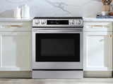 6.3 cu ft. Smart Slide-in Electric Range with Smart Dial & Air Fry in Stainless Steel - (NE63T8711SS)