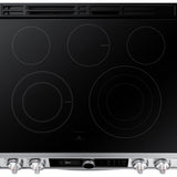 6.3 cu ft. Smart Slide-in Electric Range with Smart Dial & Air Fry in Stainless Steel - (NE63T8711SS)