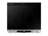 6.3 cu ft. Smart Slide-in Electric Range with Smart Dial & Air Fry in Stainless Steel - (NE63T8711SS)