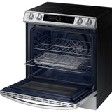 6.3 cu ft. Smart Slide-in Electric Range with Smart Dial & Air Fry in Stainless Steel - (NE63T8711SS)