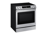 6.3 cu ft. Smart Slide-in Electric Range with Smart Dial & Air Fry in Stainless Steel - (NE63T8711SS)