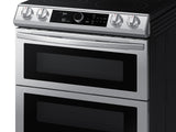 6.3 cu ft. Smart Slide-in Electric Range with Smart Dial, Air Fry, & Flex Duo(TM) in Stainless Steel - (NE63T8751SS)