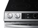 6.3 cu ft. Smart Slide-in Electric Range with Smart Dial, Air Fry, & Flex Duo(TM) in Stainless Steel - (NE63T8751SS)