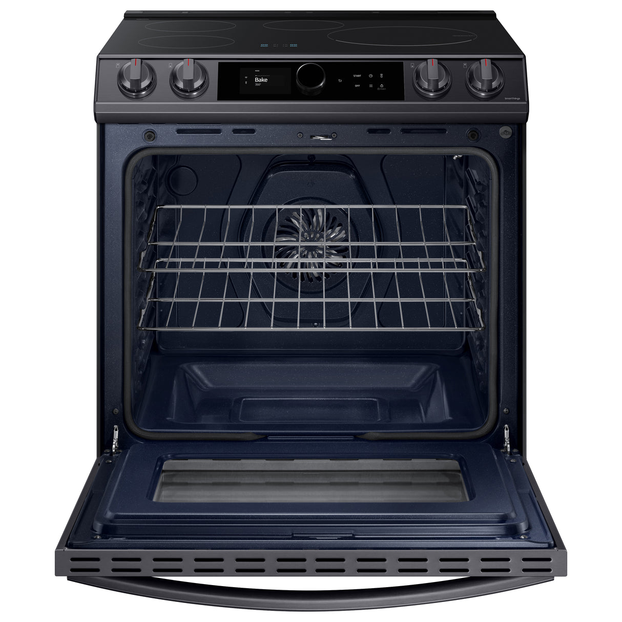 6.3 cu. ft. Smart Slide-in Induction Range with Smart Dial & Air Fry in Black Stainless Steel - (NE63T8911SG)