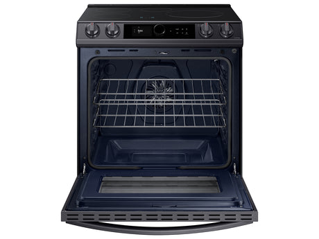 6.3 cu. ft. Smart Slide-in Induction Range with Smart Dial & Air Fry in Black Stainless Steel - (NE63T8911SG)