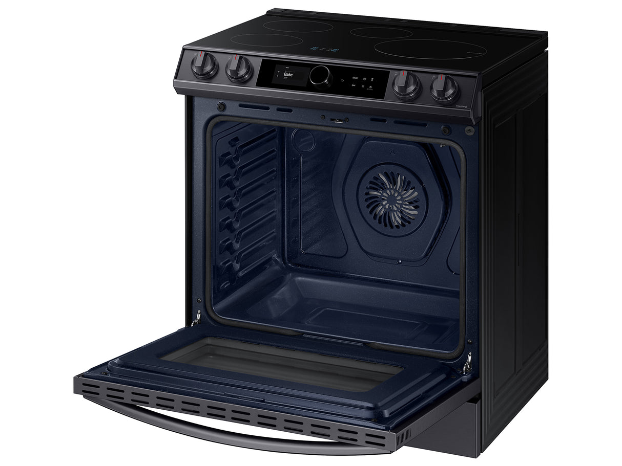 6.3 cu. ft. Smart Slide-in Induction Range with Smart Dial & Air Fry in Black Stainless Steel - (NE63T8911SG)