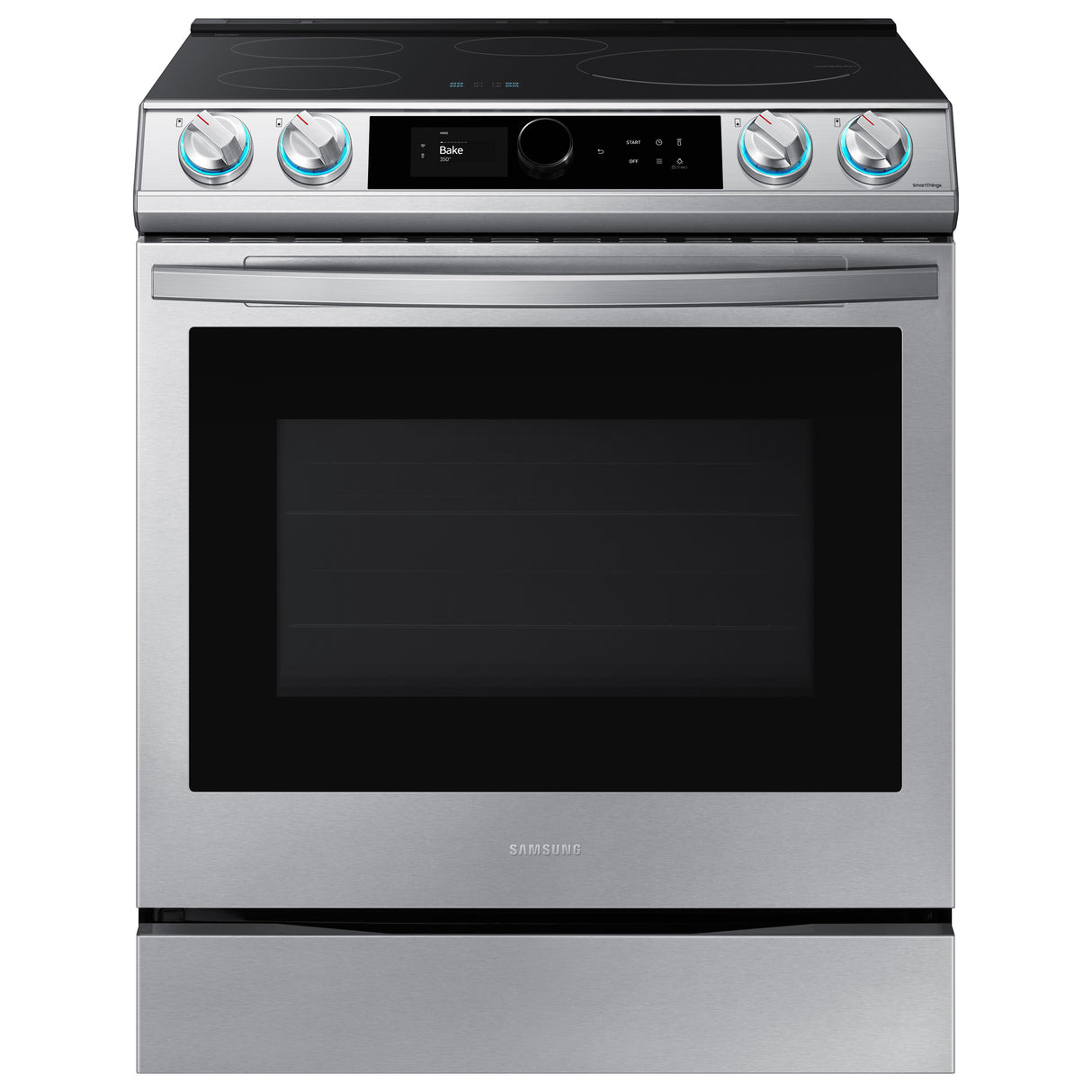 6.3 cu. ft. Smart Slide-in Induction Range with Smart Dial & Air Fry in Stainless Steel - (NE63T8911SS)