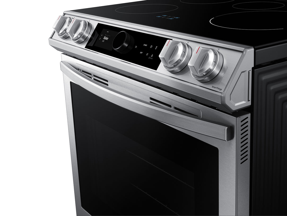 6.3 cu. ft. Smart Slide-in Induction Range with Smart Dial & Air Fry in Stainless Steel - (NE63T8911SS)