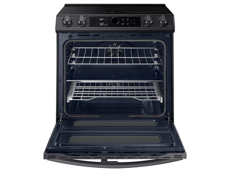 6.3 cu. ft. Smart Slide-in Induction Range with Flex Duo(TM), Smart Dial & Air Fry in Black Stainless Steel - (NE63T8951SG)