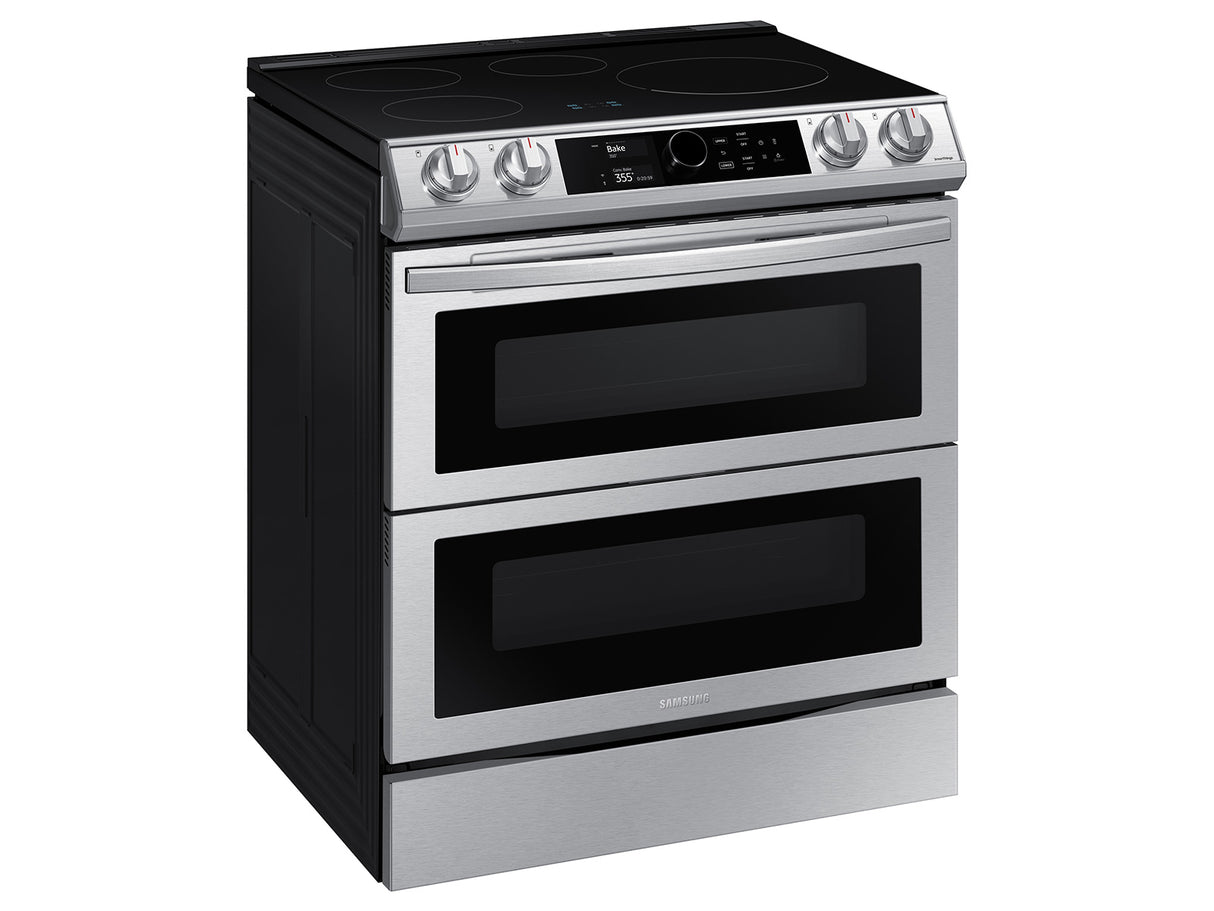 6.3 cu. ft. Smart Slide-in Induction Range with Flex Duo(TM), Smart Dial & Air Fry in Stainless Steel - (NE63T8951SS)