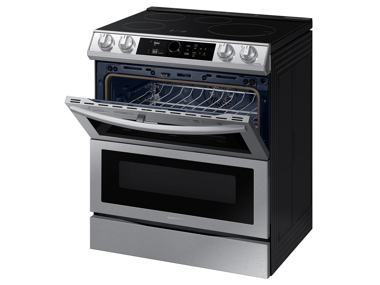 6.3 cu. ft. Smart Slide-in Induction Range with Flex Duo(TM), Smart Dial & Air Fry in Stainless Steel - (NE63T8951SS)