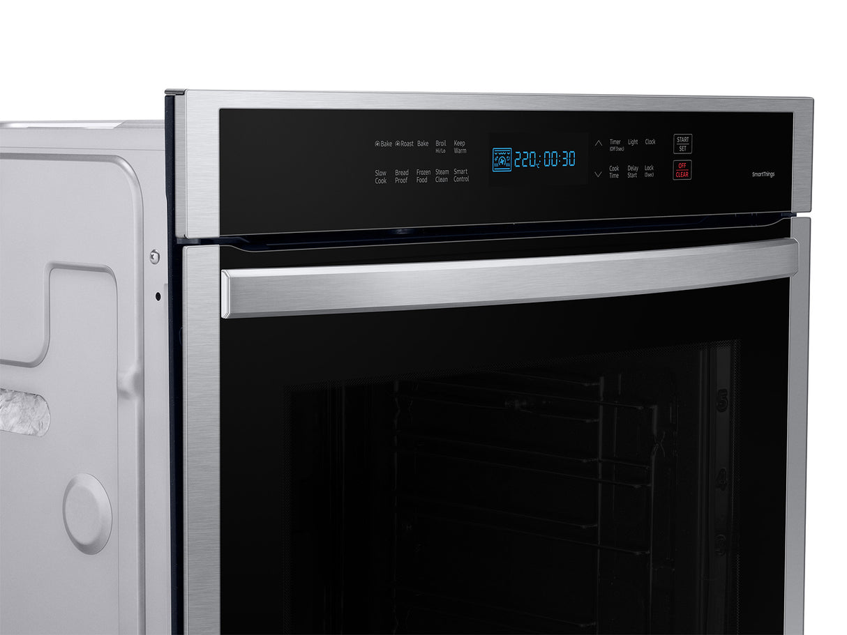 6.0 cu. ft. Smart Freestanding Gas Range with 18K BTU Dual Power Burner & Self Clean in Stainless Steel - (NX60A6311SS)