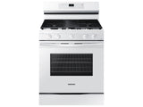 6.0 cu. ft. Smart Freestanding Gas Range with Integrated Griddle in White - (NX60A6511SW)