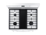 6.0 cu. ft. Smart Freestanding Gas Range with Integrated Griddle in White - (NX60A6511SW)