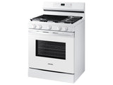 6.0 cu. ft. Smart Freestanding Gas Range with Integrated Griddle in White - (NX60A6511SW)