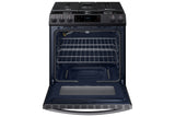 6.0 cu. ft. Smart Slide-in Gas Range in Black Stainless Steel - (NX60T8111SG)