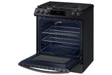 6.0 cu. ft. Smart Slide-in Gas Range in Black Stainless Steel - (NX60T8111SG)