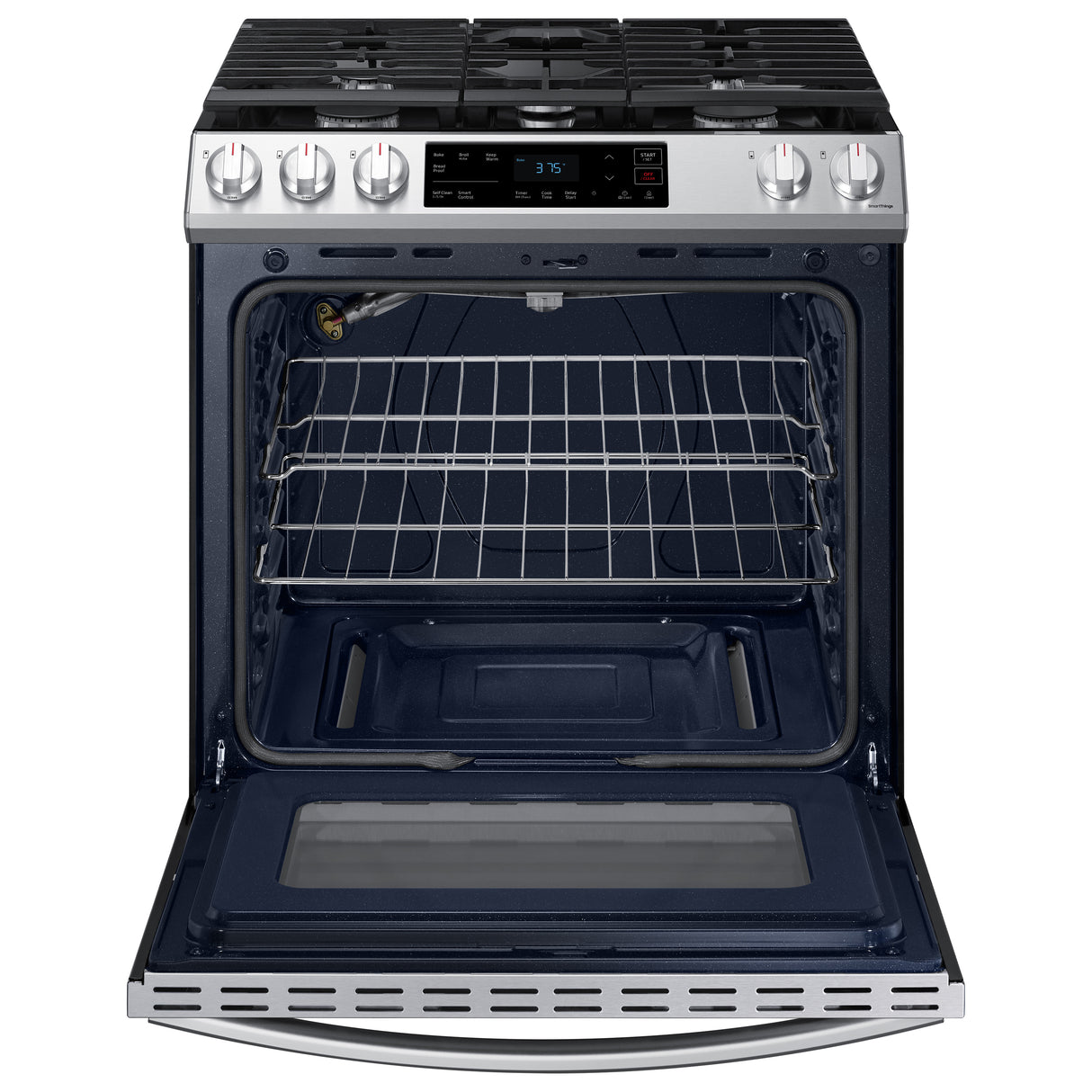 6.0 cu. ft. Smart Slide-in Gas Range in Stainless Steel - (NX60T8111SS)