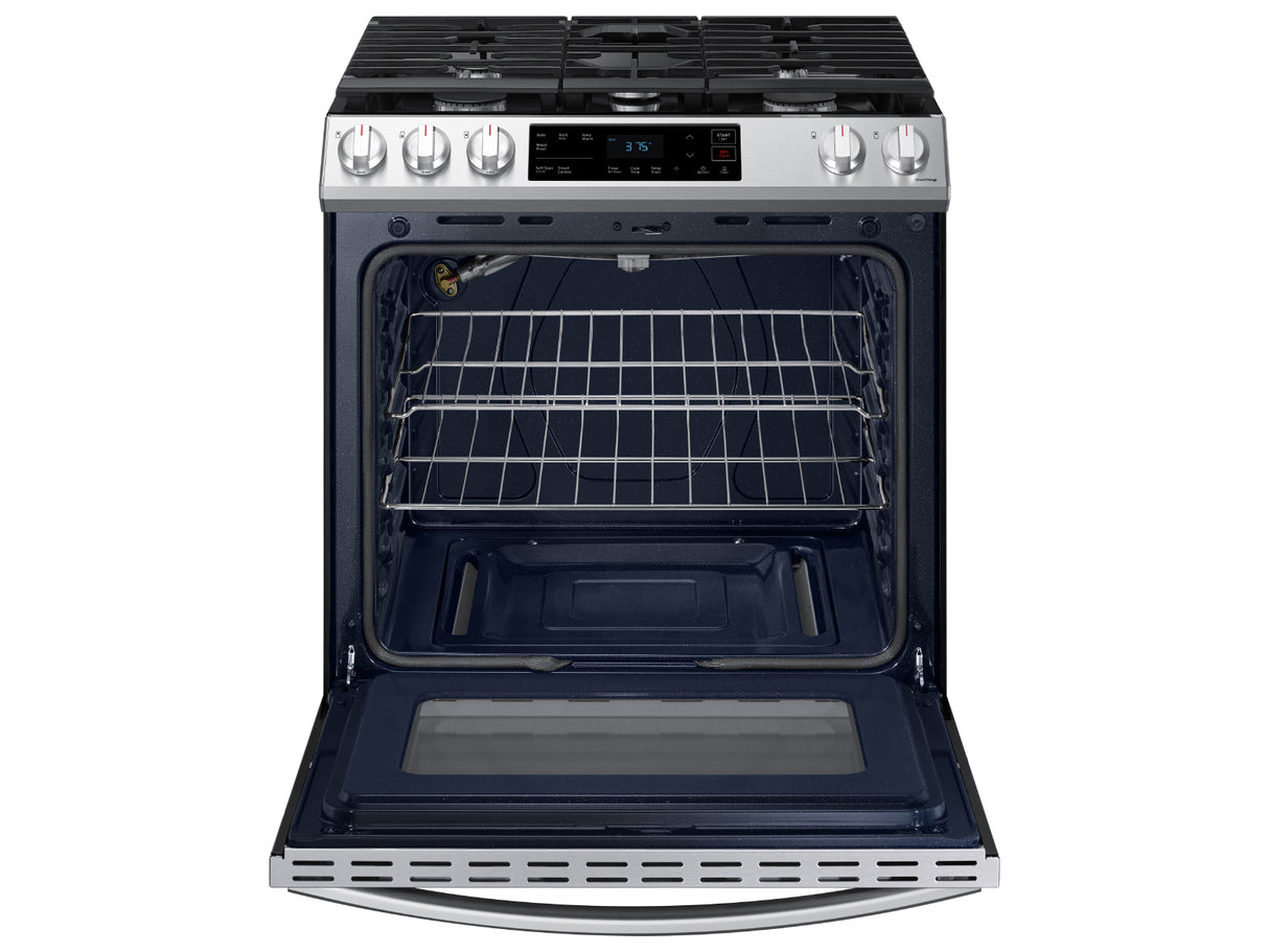 6.0 cu. ft. Smart Slide-in Gas Range in Stainless Steel - (NX60T8111SS)