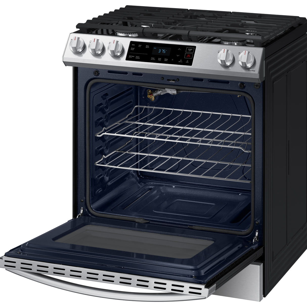 6.0 cu. ft. Smart Slide-in Gas Range in Stainless Steel - (NX60T8111SS)