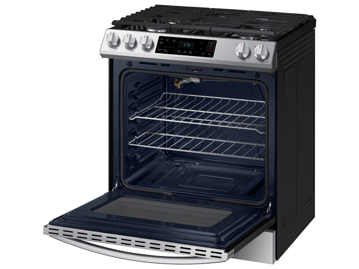 6.0 cu. ft. Smart Slide-in Gas Range in Stainless Steel - (NX60T8111SS)