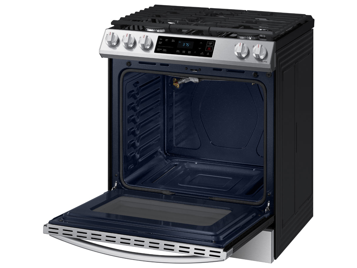 6.0 cu. ft. Smart Slide-in Gas Range in Stainless Steel - (NX60T8111SS)