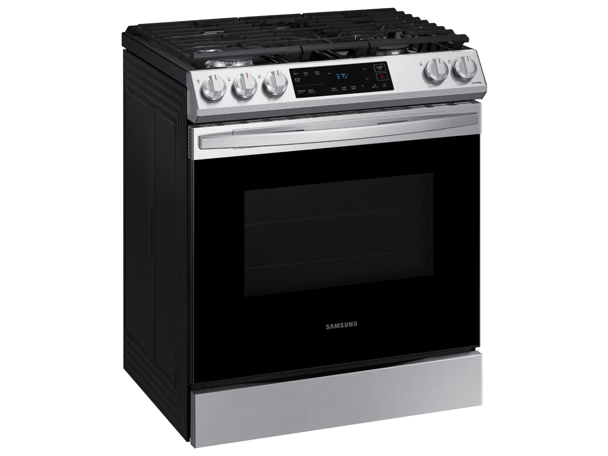 6.0 cu. ft. Smart Slide-in Gas Range in Stainless Steel - (NX60T8111SS)