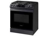 6.0 cu. ft. Smart Slide-in Gas Range with Convection in Black Stainless Steel - (NX60T8311SG)