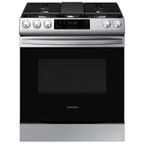 6.0 cu. ft. Smart Slide-in Gas Range with Convection in Stainless Steel - (NX60T8311SS)