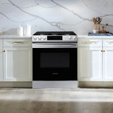 6.0 cu. ft. Smart Slide-in Gas Range with Convection in Stainless Steel - (NX60T8311SS)