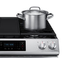 6.0 cu. ft. Smart Slide-in Gas Range with Convection in Stainless Steel - (NX60T8311SS)