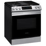 6.0 cu. ft. Smart Slide-in Gas Range with Convection in Stainless Steel - (NX60T8311SS)