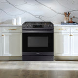 6.0 cu ft. Smart Slide-in Gas Range with Air Fry in Black Stainless Steel - (NX60T8511SG)