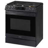 6.0 cu ft. Smart Slide-in Gas Range with Air Fry in Black Stainless Steel - (NX60T8511SG)