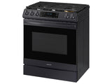 6.0 cu ft. Smart Slide-in Gas Range with Air Fry in Black Stainless Steel - (NX60T8511SG)