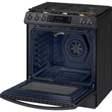 6.0 cu ft. Smart Slide-in Gas Range with Air Fry in Black Stainless Steel - (NX60T8511SG)