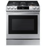 6.0 cu ft. Smart Slide-in Gas Range with Smart Dial & Air Fry in Stainless Steel - (NX60T8711SS)